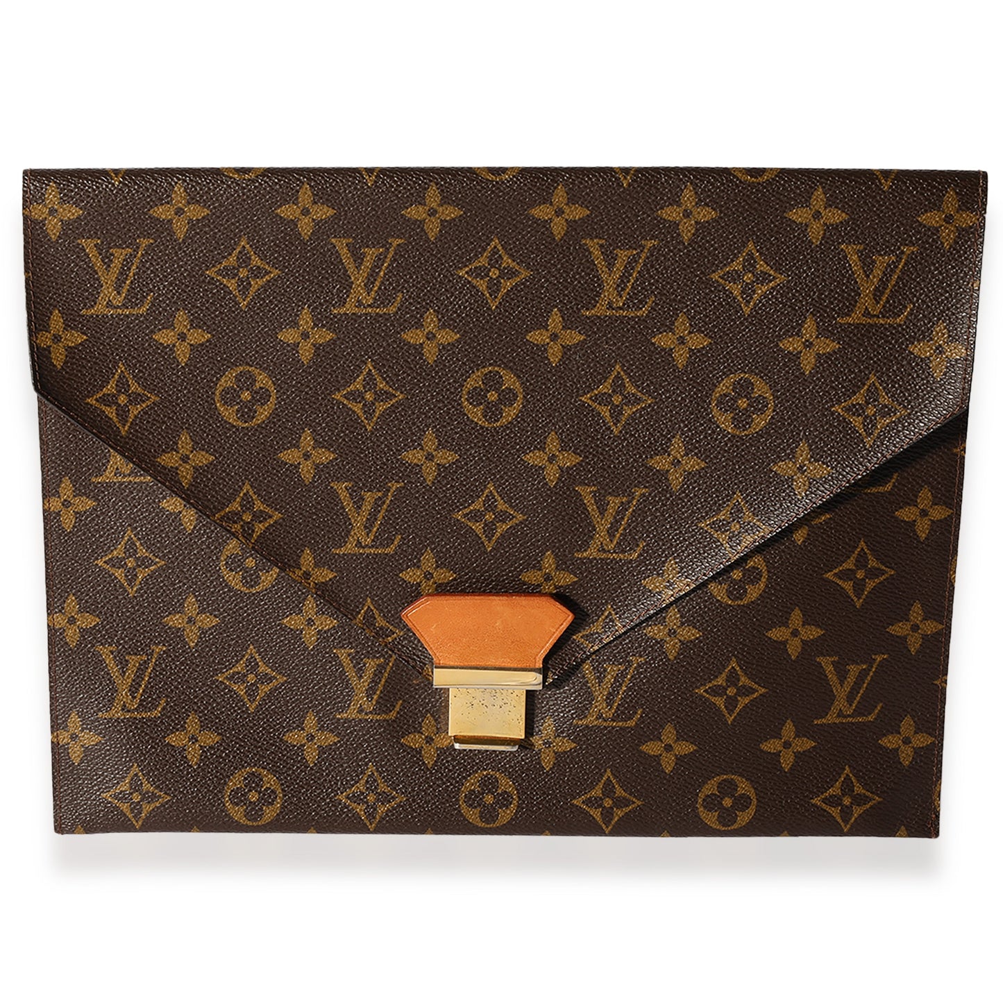 Louis Vuitton Louis Vuitton   Monogram Canvas Envelope Clutch