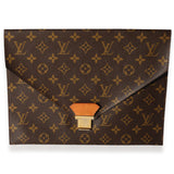 Louis Vuitton Louis Vuitton   Monogram Canvas Envelope Clutch