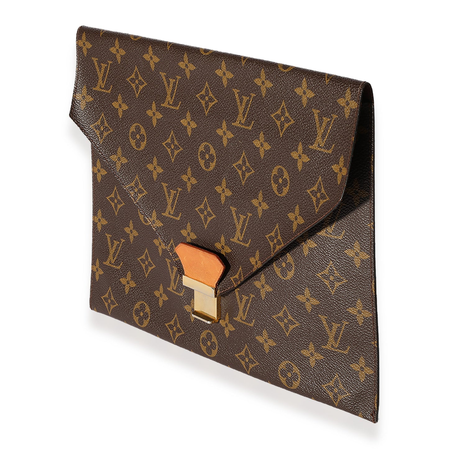 Louis Vuitton Louis Vuitton   Monogram Canvas Envelope Clutch