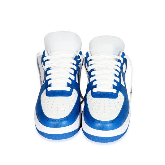 Louis Vuitton Louis Vuitton x Air Force 1 Royal & White