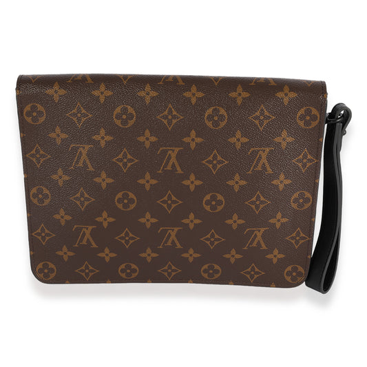 Louis Vuitton Louis Vuitton Monogram Canvas S Lock A4 Pouch