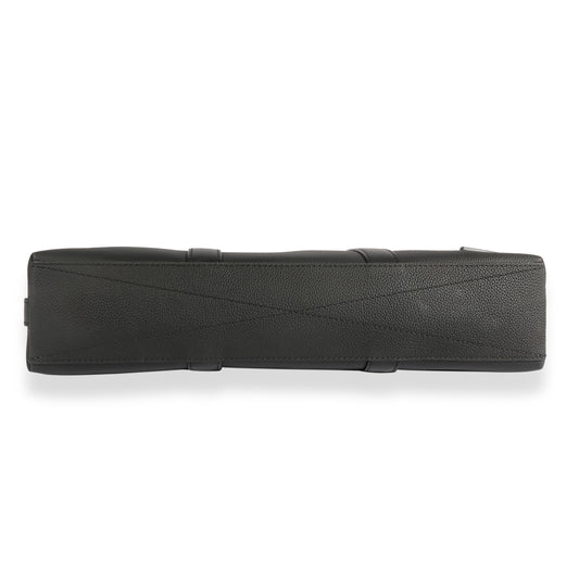 Louis Vuitton Louis Vuitton Black Aerogram Leather Briefcase Bag