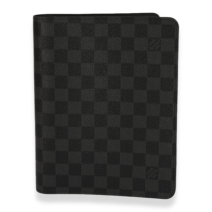 Louis Vuitton Louis Vuitton Damier Graphite Desk Agenda Cover