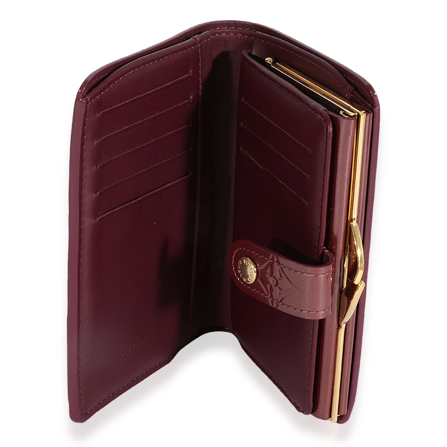 Louis Vuitton Louis Vuitton Violette Monogram Vernis French Purse Wallet