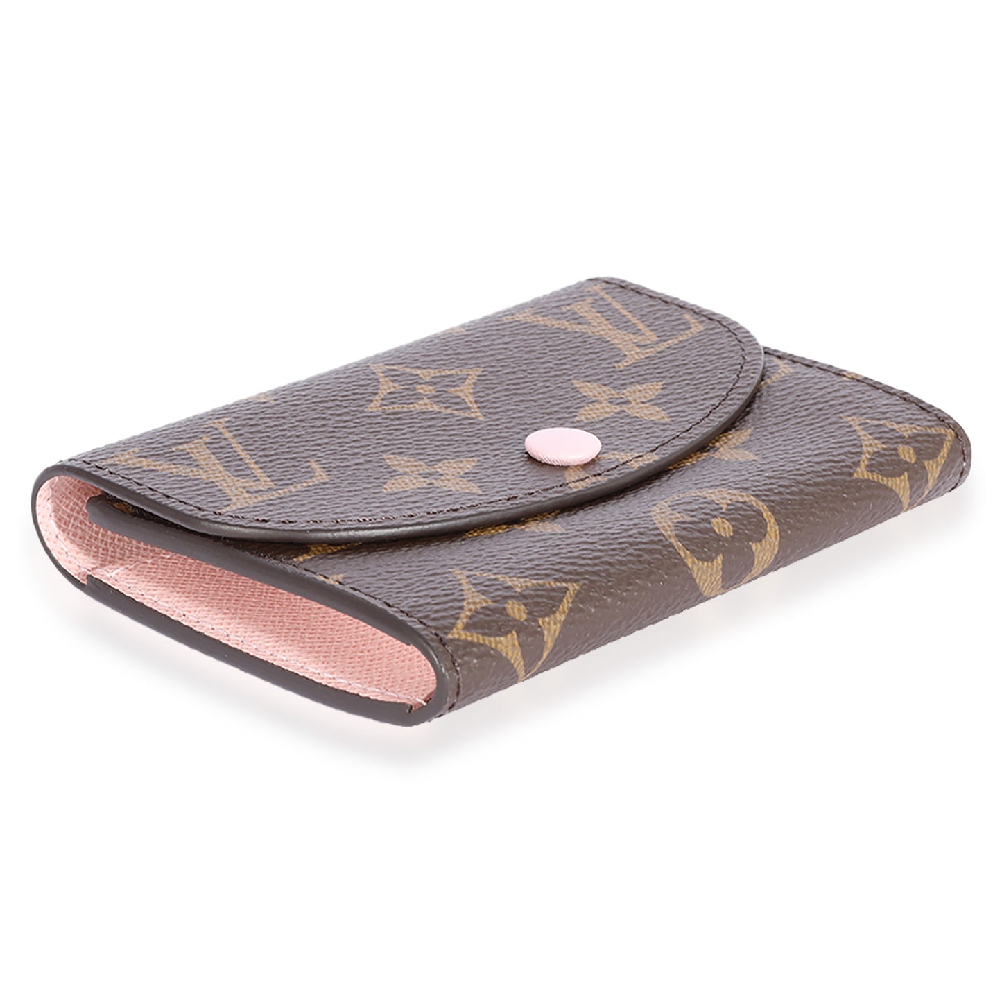 Louis Vuitton Louis Vuitton Monogram Canvas & Fuchsia 6 Key Holder