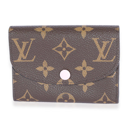 Louis Vuitton Louis Vuitton Monogram Canvas & Fuchsia 6 Key Holder