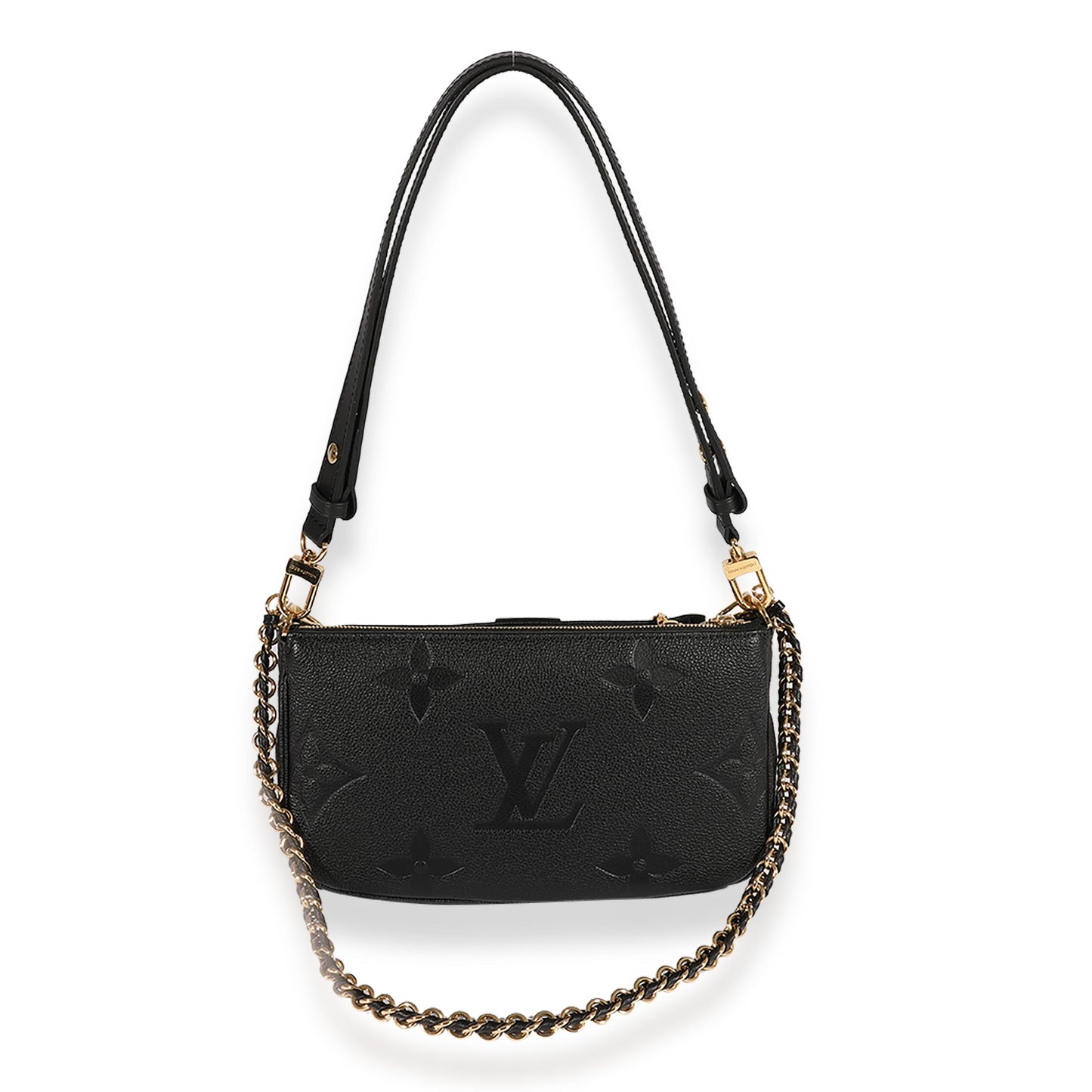 Louis Vuitton Louis Vuitton Black Monogram Empreinte Multi-Pochette Accessoires