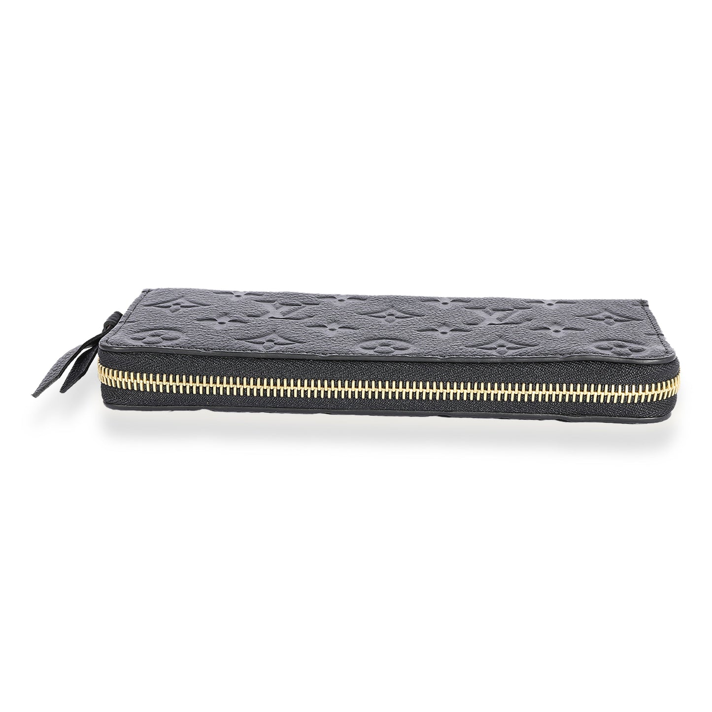 Louis Vuitton Louis Vuitton Black Monogram Empreinte Clémence Wallet