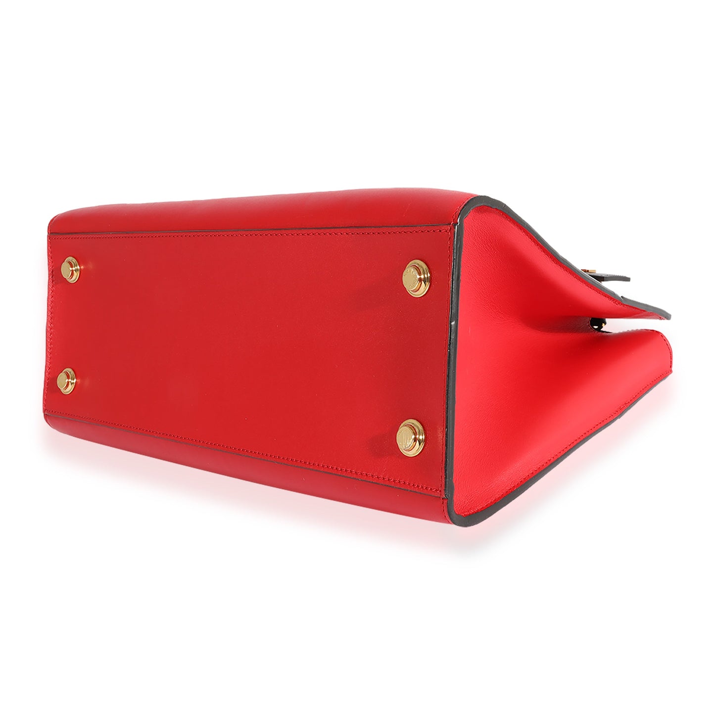 Louis Vuitton Rouge & Black Calfskin City Steamer MM