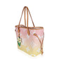 Louis Vuitton Louis Vuitton Pink & Yellow Monogram Giant By The Pool Neverfull MM