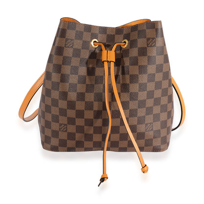 Louis Vuitton Louis Vuitton Damier Ebene & Saffron NéoNoé MM