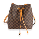 Louis Vuitton Louis Vuitton Damier Ebene & Saffron NéoNoé MM