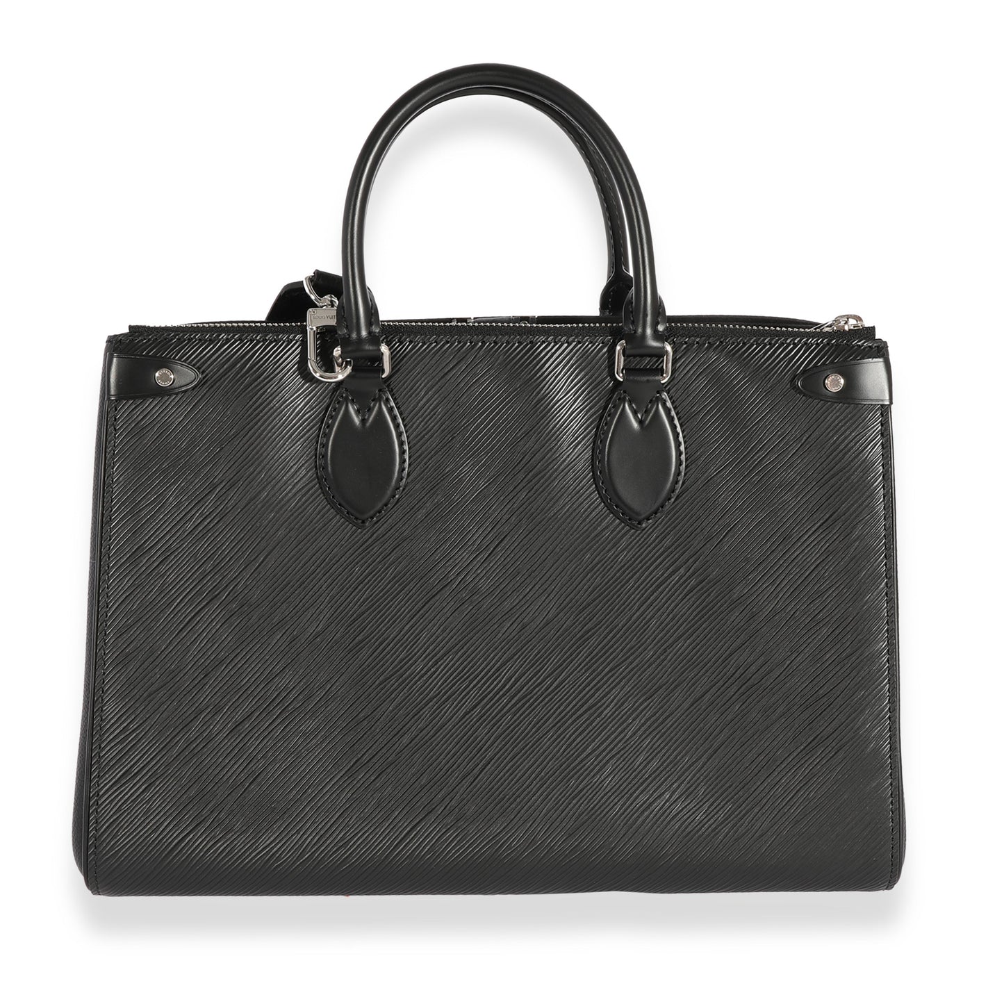 Louis Vuitton Louis Vuitton Black Epi Leather Grenelle MM Tote