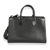 Louis Vuitton Louis Vuitton Black Epi Leather Grenelle MM Tote