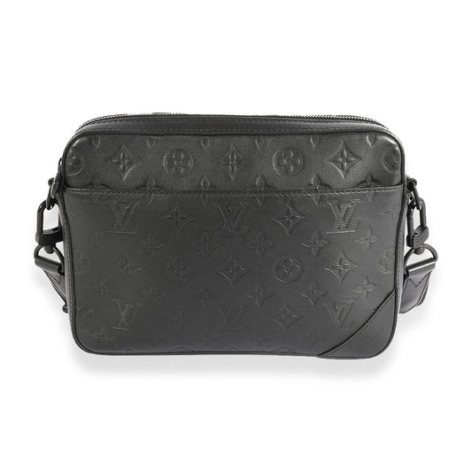 Louis Vuitton Louis Vuitton Black Monogram Shadow Duo Messenger
