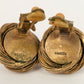 Boucles d'oreilles roses Chanel