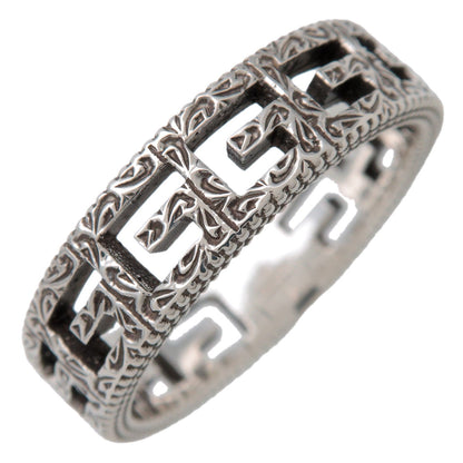 GUCCI Square G Ring SV925 Silver #26 US11.25 EU65 HK25 576693