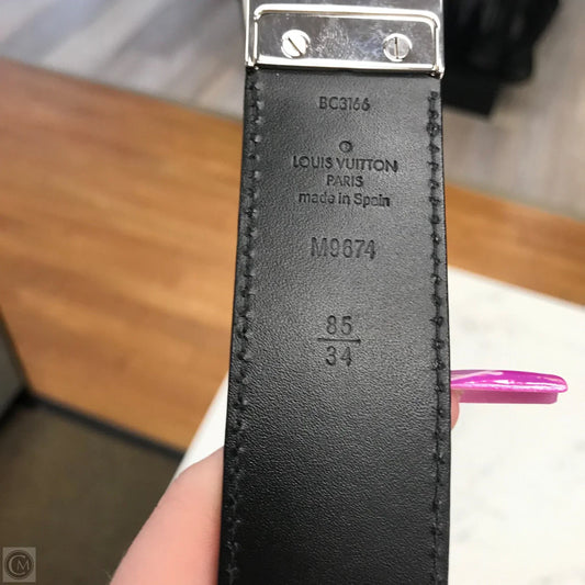 Belt Luxury Designer By Louis Vuitton, Size: Small