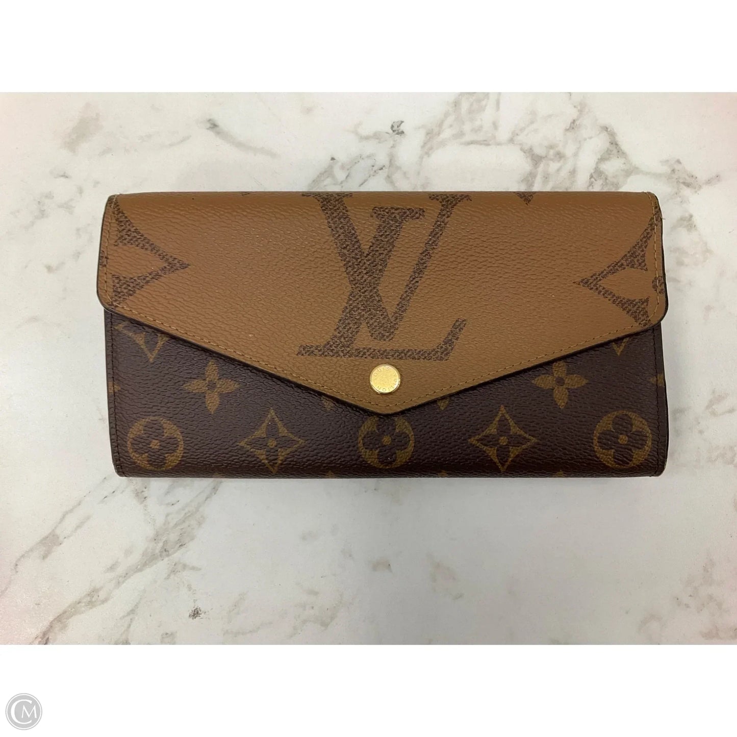 Wallet Luxury Designer By Louis Vuitton, Size: Large