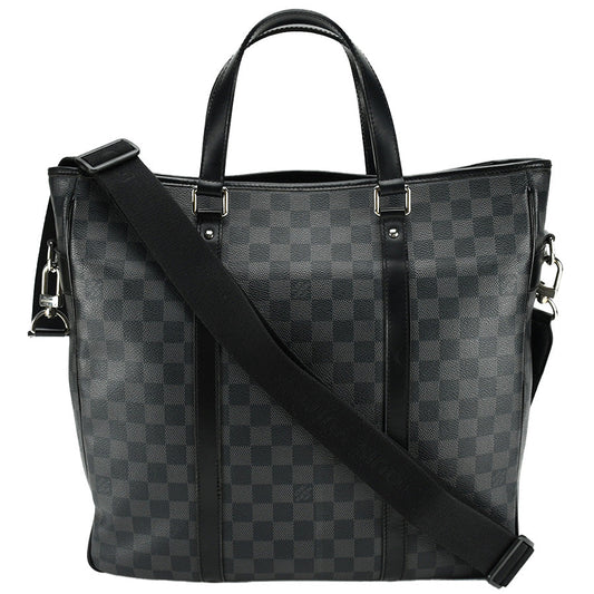 Louis Vuitton Tadao Damier Graphite Canvas Tote Bag