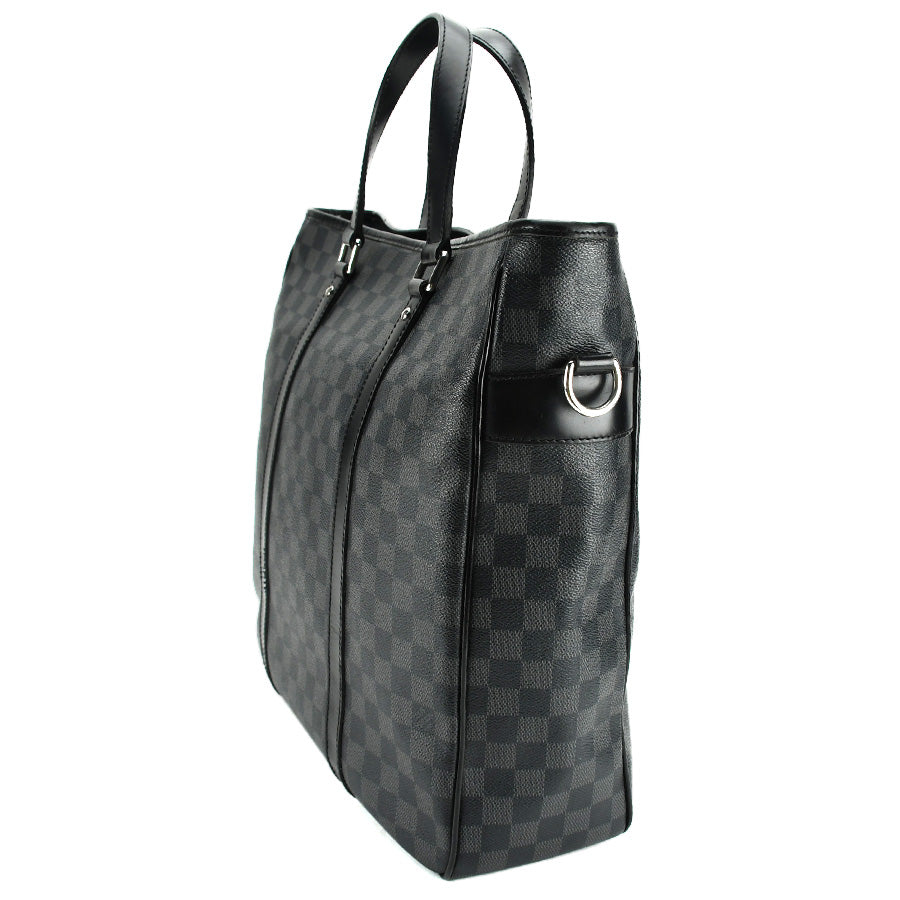 Louis Vuitton Tadao Damier Graphite Canvas Tote Bag