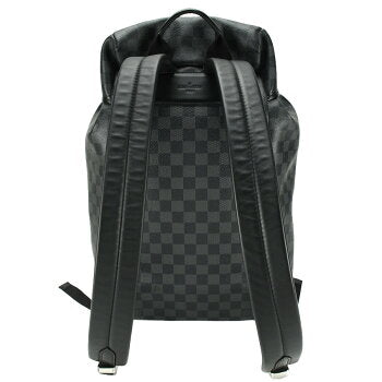 Louis Vuitton Damier Graphite Zack Backpack Black