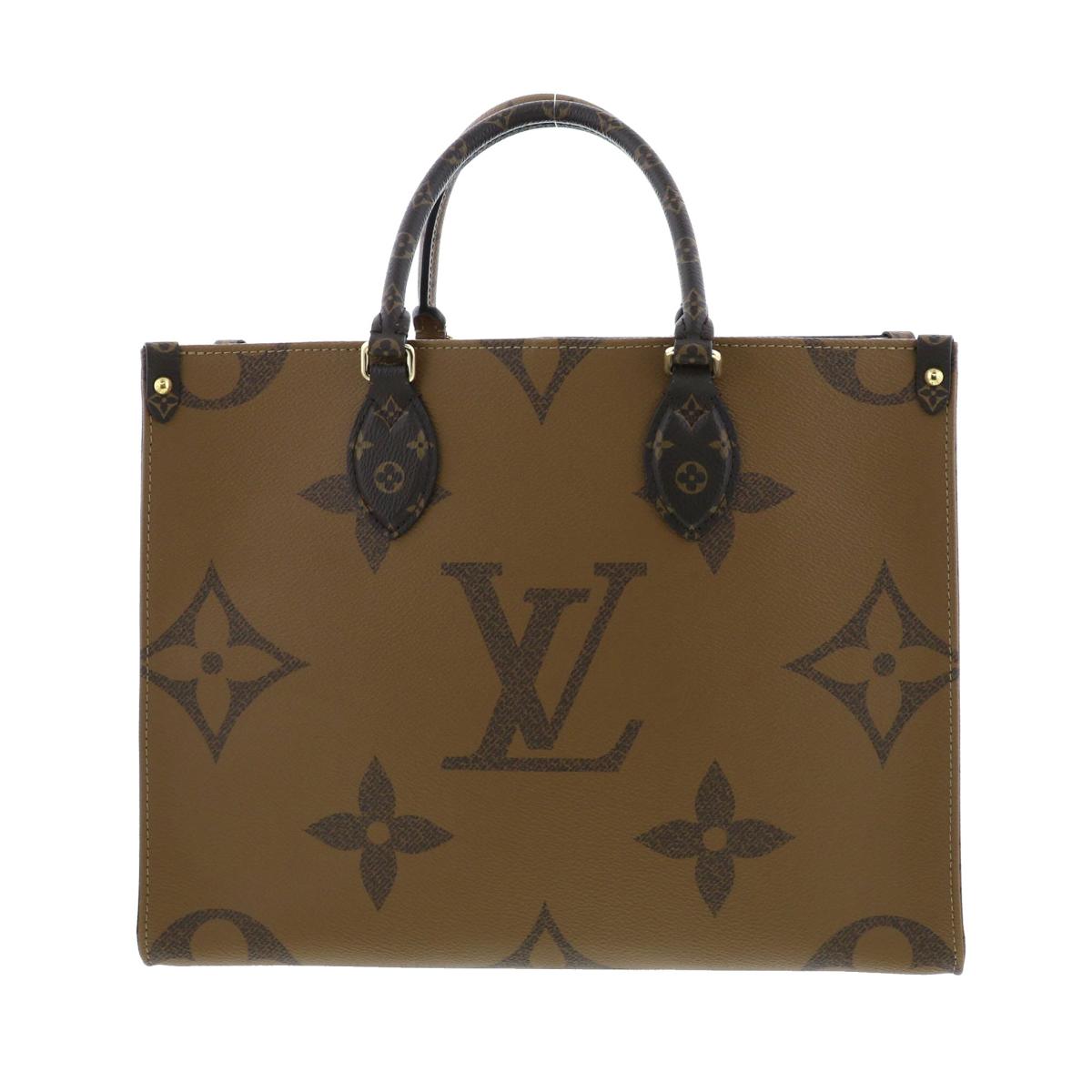 Louis Vuitton OntheGo MM Monogram Tote Bag Empreinte Black