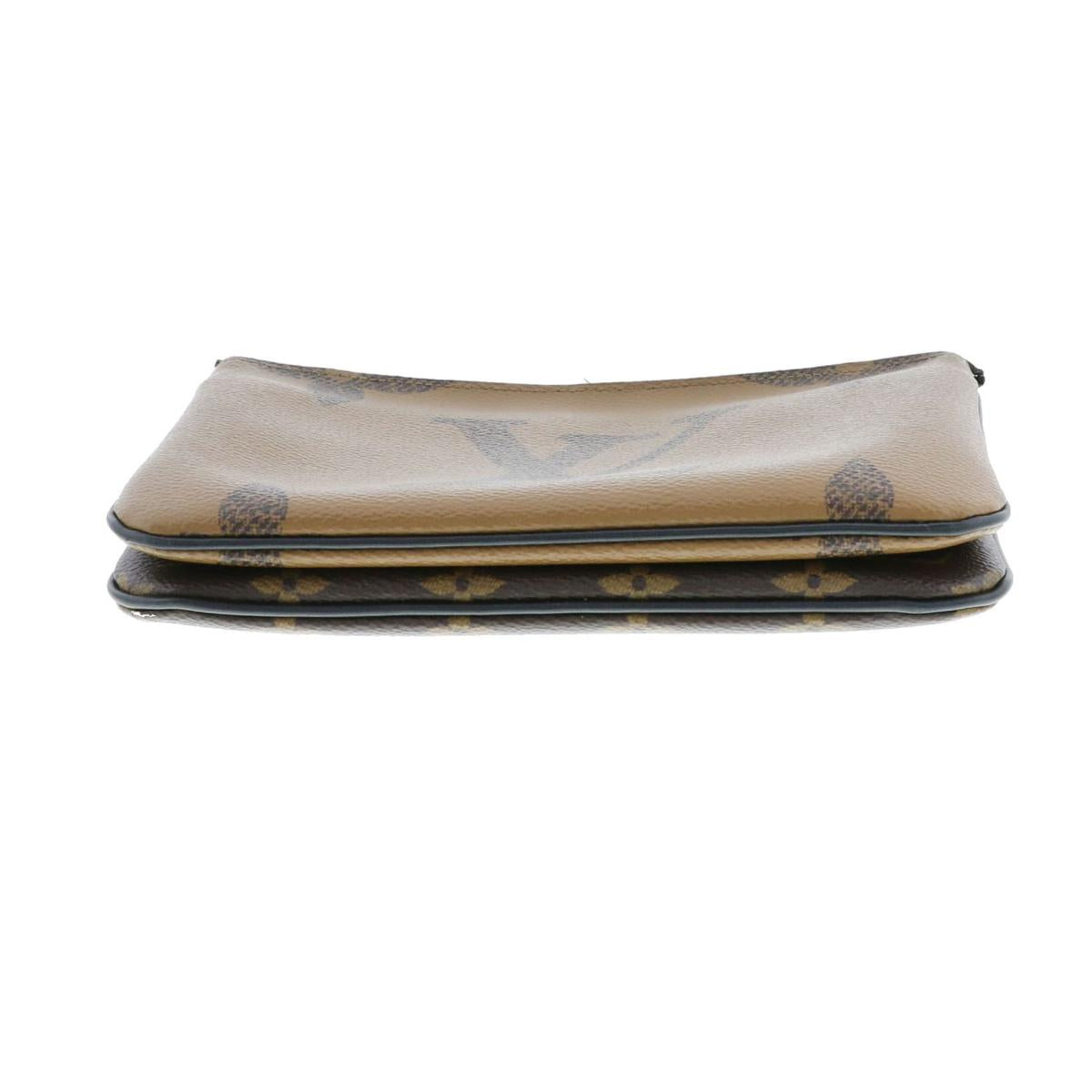 Louis Vuitton Reverse Monogram Pochette Double Zip