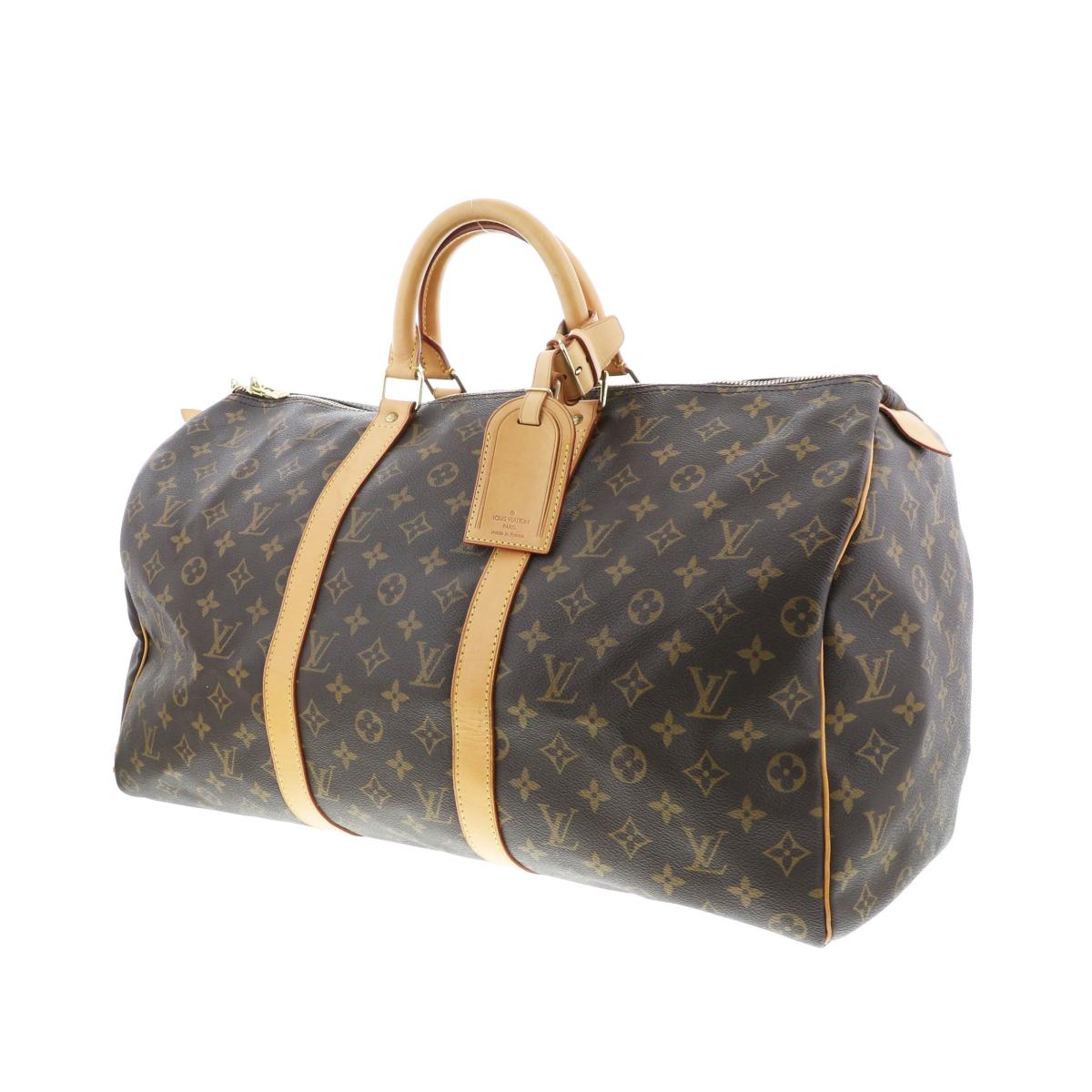 Louis Vuitton Keepall Monogram Boston Bag