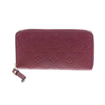 Louis Vuitton MonogramEmpreinte Raisin Bordeaux Zippy Long Wallet