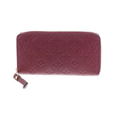 Louis Vuitton MonogramEmpreinte Raisin Bordeaux Zippy Long Wallet