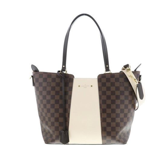 Louis Vuitton Jersey Damier Ebene Shoulder Bag