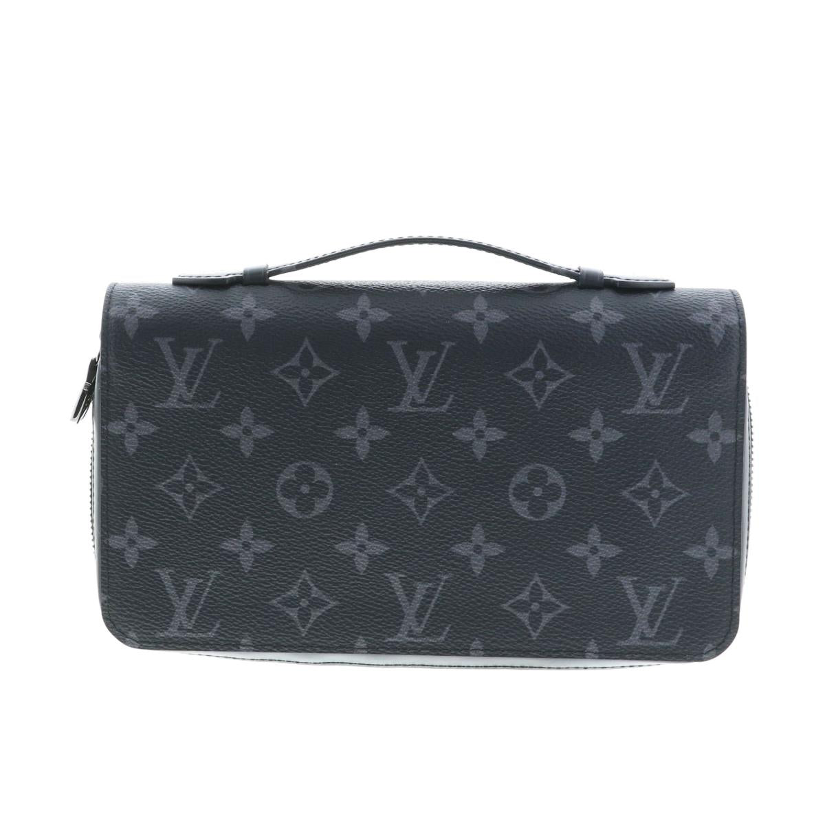Louis Vuitton Monogram Eclipse  Zippy Long Wallet