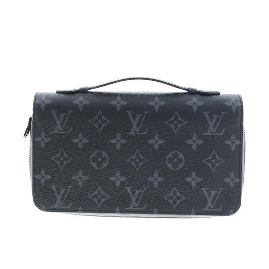 Louis Vuitton Monogram Eclipse  Zippy Long Wallet