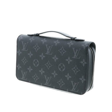 Louis Vuitton Monogram Eclipse  Zippy Long Wallet