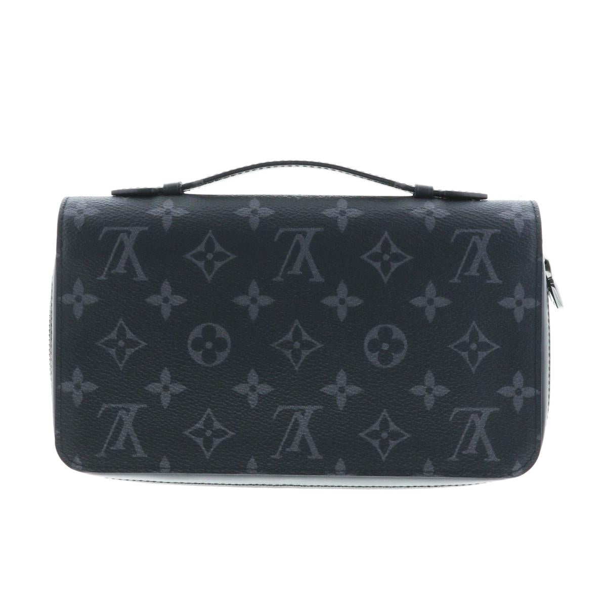 Louis Vuitton Monogram Eclipse  Zippy Long Wallet