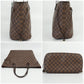 Louis Vuitton Neverfull MM Damier Ebene Canvas Tote Bag
