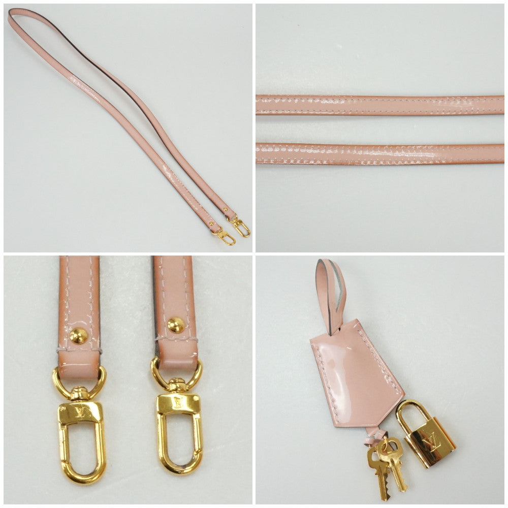 Louis Vuitton Alma BB Monogram Vernis Rose Ballerine Pink 2Way Handbag