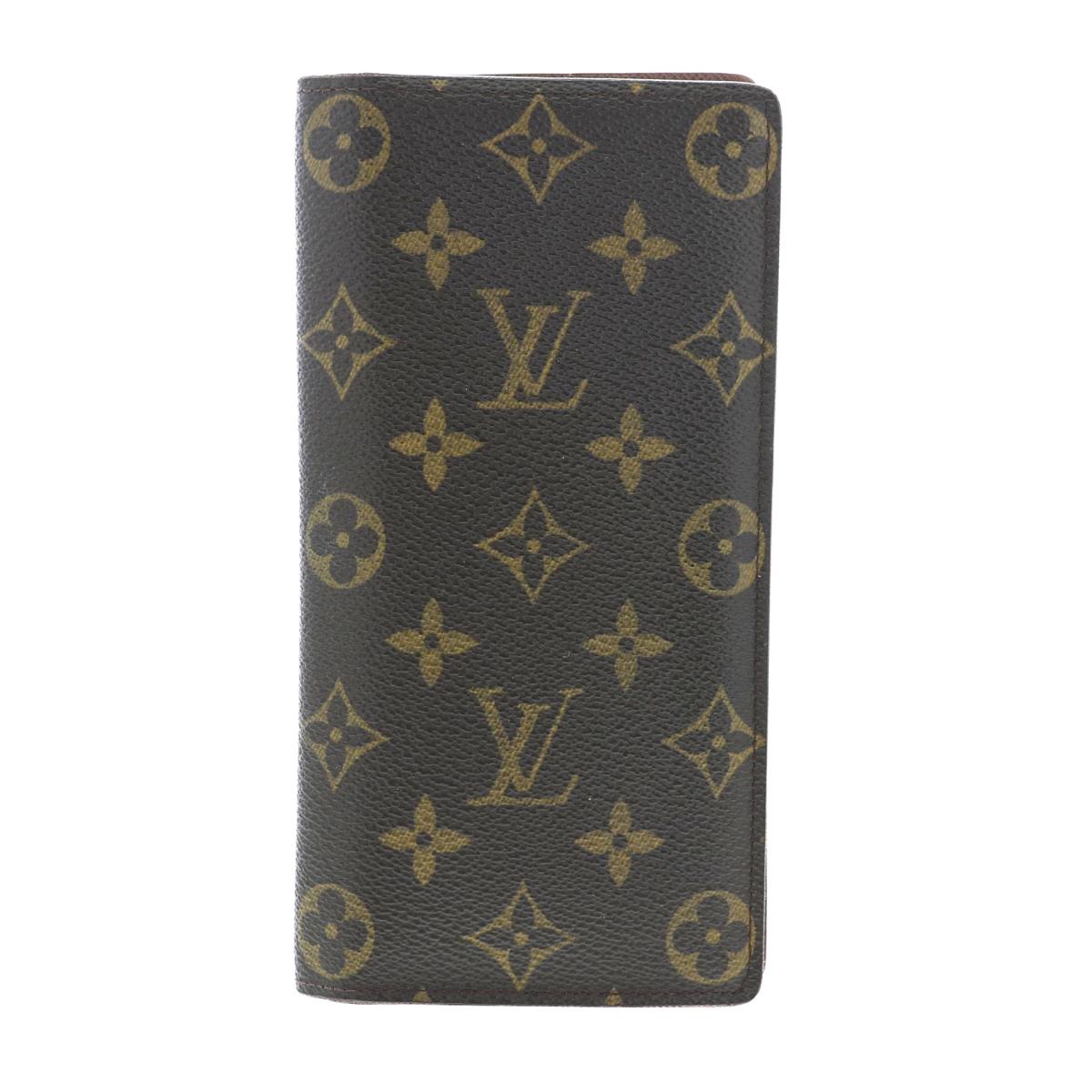 Louis Vuitton Monogram Portefeuille Brother Long Wallet