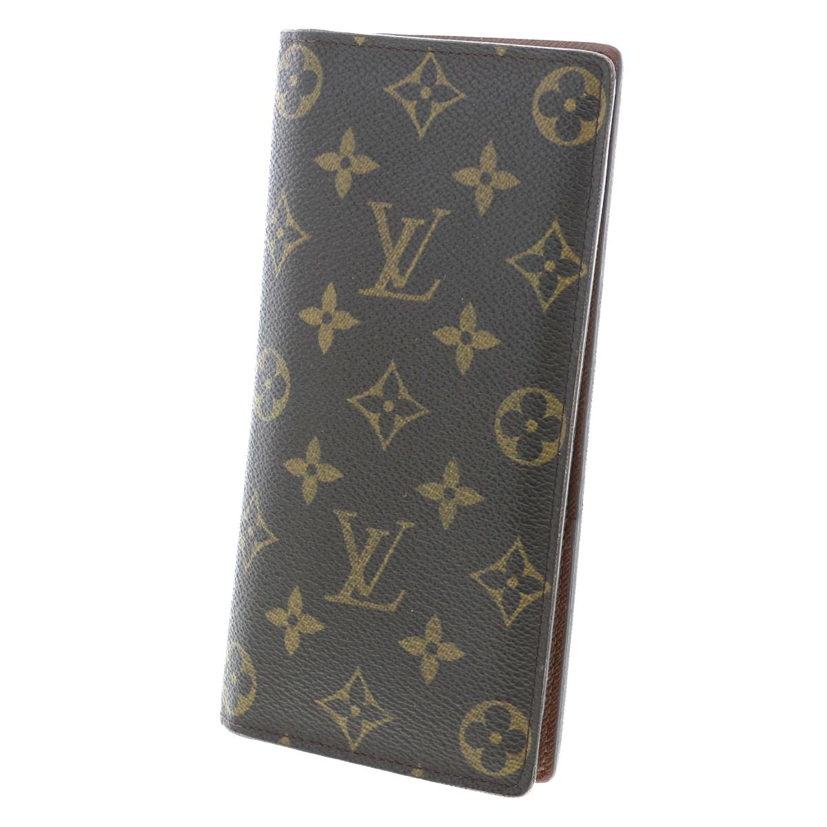 Louis Vuitton Monogram Portefeuille Brother Long Wallet