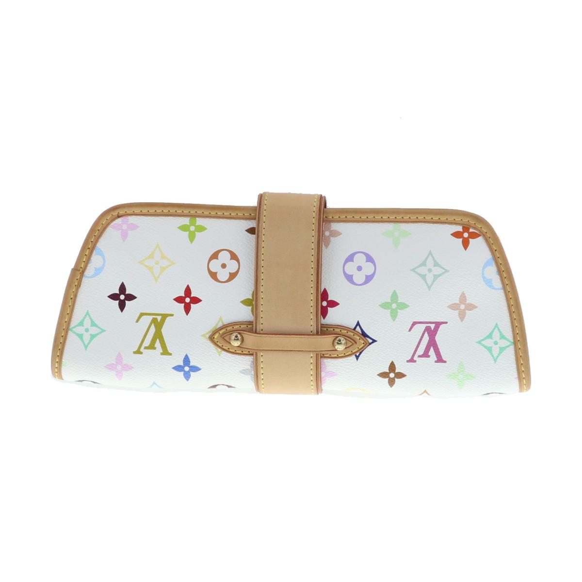 Louis Vuitton Shirley Multicolor Canvas Shoulder Bag White