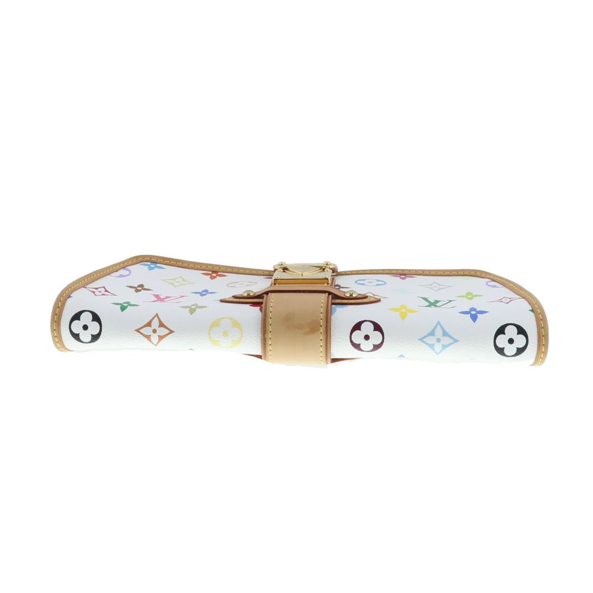 Louis Vuitton Shirley Multicolor Canvas Shoulder Bag White