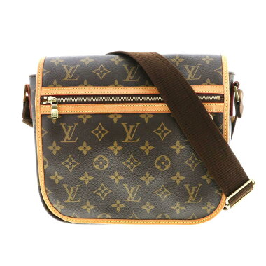 Louis Vuitton Messenger PM Bosphore Shoulder Bag Brown
