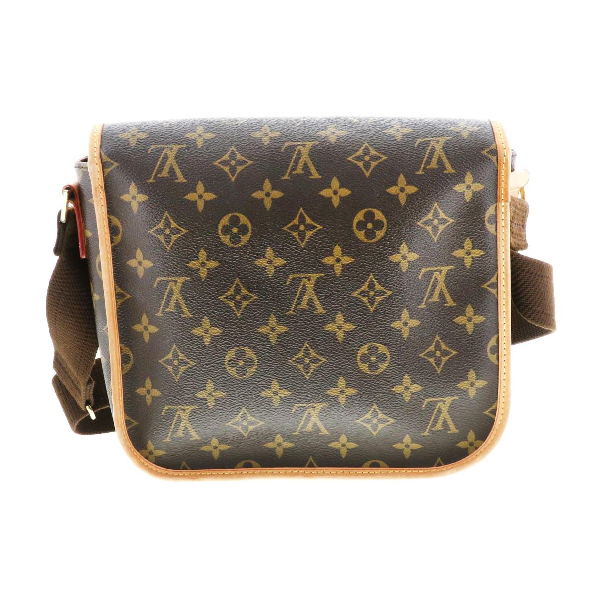 Louis Vuitton Messenger PM Bosphore Shoulder Bag Brown