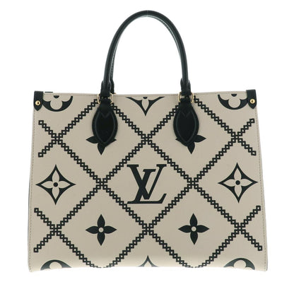 Louis Vuitton Monogram Implant On The Go MM Tote Bag