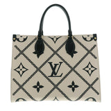Louis Vuitton Monogram Implant On The Go MM Tote Bag