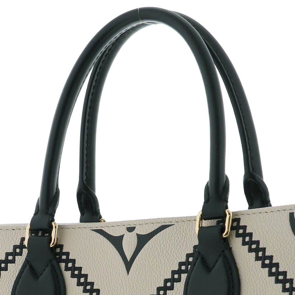 Louis Vuitton Monogram Implant On The Go MM Tote Bag