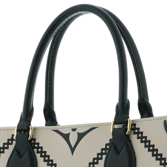 Louis Vuitton Monogram Implant On The Go MM Tote Bag