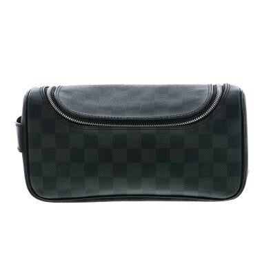 Louis Vuitton Graphite Damier Toilet Shoulder Bag