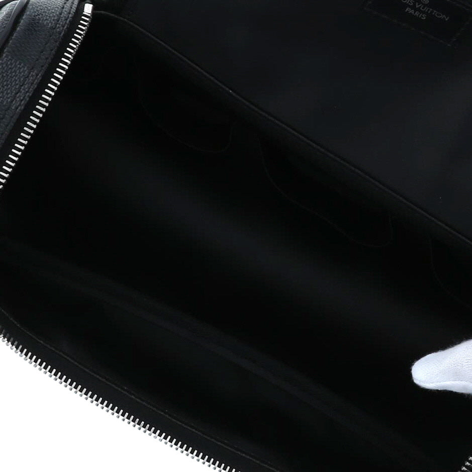 Louis Vuitton Graphite Damier Toilet Shoulder Bag
